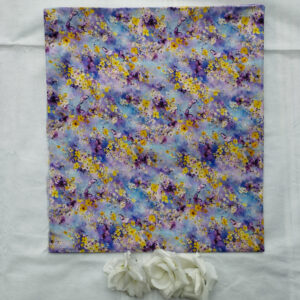 lavender floral print lawn 2 piece unstitched